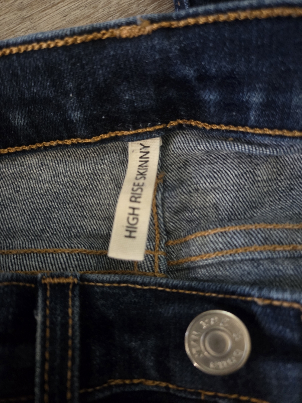 Rag & Bone High Rise Skinny Jeans Size 28 Heritage Dark Wash - Picture 6 of 9